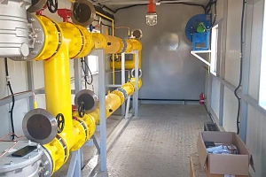 Монтаж и настройка блочного узла учёта расхода газа (БУУРГ)
